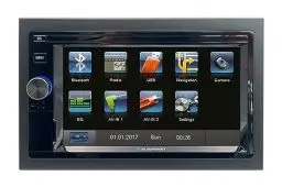 Produktbild: Blaupunkt Santa Cruz 370 DAB, 2-DIN Car-Multimedia, 6,2 Zoll Touchscreen, Navigation vorbereitet (Software separat erhältlich), Bluetooth, Freisprecheinrichtung, 2x USB, SD-Kartenleser, 180 Watt