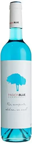 Produktbild: Blauwein Pasion Blue - Blauwein 100/100 Chardonnay - 9,5 ° - 75 cl Flasche