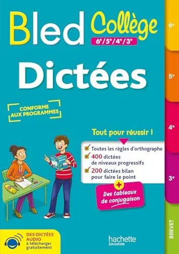 Produktbild: BLED Collège Dictées