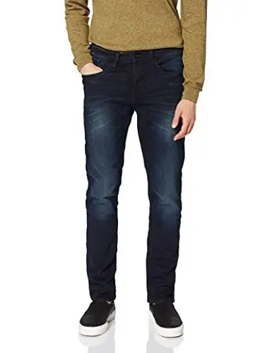 Produktbild: Blend BHJet Fit Jogg Fit Jogg - NOOS Herren Jeans Hose Denim Slim Fit, Größe:W31/32, Farbe:Dark Blue (76204)