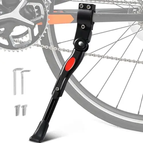 Produktbild: Blendura Unisex-Adult Fahrrad Ständer, Black Fahrradständer, 24-27 Zoll für Mountainbikes, Trekkingrad, VTT