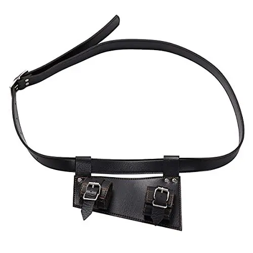 Produktbild: BLESSUME Schwerthalter mit Gürtel für LARP Cosplay (Schwarz 1)