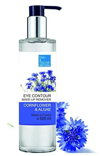 Produktbild: bleumarine Bretania - Augen-Makeup Entferner mit Kornblume, 500ml | Sanfte und Effektive Reinigung | Beruhigt Rötungen | Für Normale, Trockene, Mischhaut | Chemiefrei