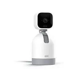 Produktbild: Blink Mini Pan-Tilt Camera | Bewegliche Plug-in-Überwachungskamera für den Innenbereich, Zwei-Wege-Audio, HD-Video, Bewegungserfassung, Funktioniert mit Alexa (weiß)