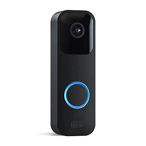 Produktbild: Blink Videotürklingel (Video Doorbell), lange Batterielaufzeit, Gegensprechfunktion, Selbstinstallation, HD-Video, Bewegungserfassung, App-Benachrichtigungen bei Klingeln, Alexa-kompatibel (schwarz)
