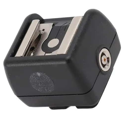 Produktbild: Blitzschuh Adapter, Blitz Mikrofon Studiolicht PC Synchronisationsanschluss, Standard Kaltschuh für Kamerablitz