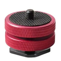 Produktbild: Blitzschuhadapter 1/4,Kamera Hot Shoe Adapter, Blitzschuh-Adapter mit Gummimatte,1/4