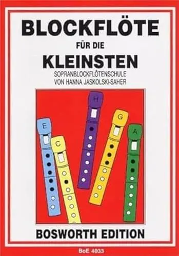 Produktbild: Blockflöte für die Kleinsten: Sopranblockflötenschule