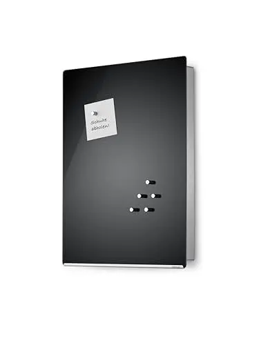 Produktbild: Blomus 65367 Schlüsselkasten/Glasmagnettafel Velio, schwarz