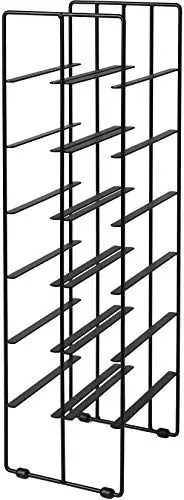 Produktbild: Blomus Weinflaschenregal-65776 Weinflaschenregal, Stahl, Black, 66 x 19 x 21 cm