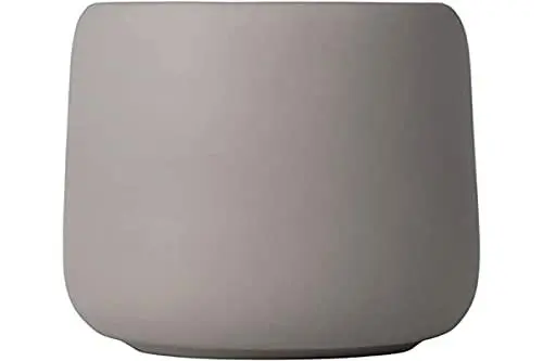 Produktbild: blomus -SONO- Zahnputzbecher aus Keramik, Satellite, Zahnbürstenhalter mit Platz für Zahnbürste und Zahnpasta, Soft-Touch, exklusives Badaccessoire (H / B / T: 11 x 8,5 x 8,5 cm, Satellite, 69048)