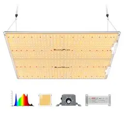 Produktbild: BLOOM PLUS LED Grow Lampe BP4000 Dimmbar Pflanzenlampe LED Vollspektrum LED Grow Light für Zimmerpflanzen Aussaat Gemüsestadium und Blüte Pflanzen anzuchtlampe mit 1292 Samsung Dioden