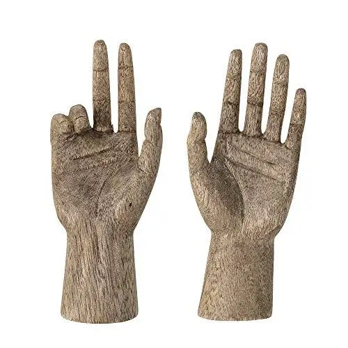 Produktbild: Bloomingville Deko Teis, Natur, Mangoholz, 2er Set