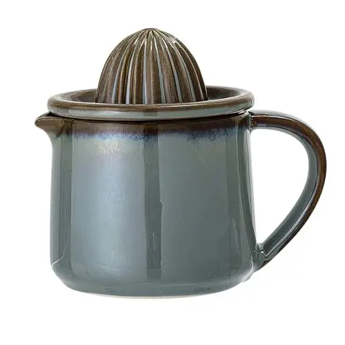 Produktbild: Bloomingville Zitronensaftpresse Pixie, Farbe Grün, Steingut, Inhalt 350 ml, Maße: D11xH13 cm, Zitruspresse, 22063945