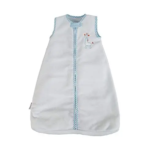 Produktbild: Baby Schlafsack Fleece 0-9 Monate 1.5 Tog - Neugeborenen 0-6 Monate Mikrofleece Tragbare Decke zum Anziehen Ärmellos Ganzjahreszeiten Warm Weich