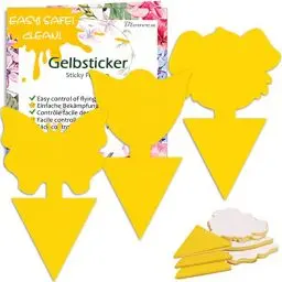 Produktbild: Blooven Gelbsticker Trauermücken Bekämpfen 30 Stück, Gelbtafeln für die Zimmerpflanzen Schädlingsbekämpfung (30 Stück)