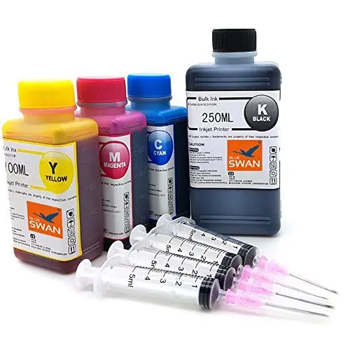Produktbild: BLUE SWAN 550ml Nachfülltinte Tinte Nachfülltinten-Kit für Canon 510 511 PG510,CL511 passend für Canon PIXMA MP230 MP250 MP280 MP270 MX360 MX420 iP2700 MP495