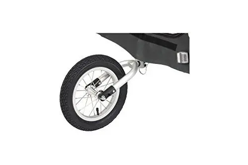 Produktbild: Blue Bird Swivelrad, drehbar Fahrradanhänger, schwarz, für Anhänger 65971