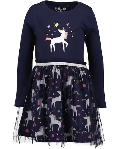 Produktbild: Blue Seven Mädchen Kleid mit Tüllrock Repeat MARKETPLACE 564 - Ultramarin 92