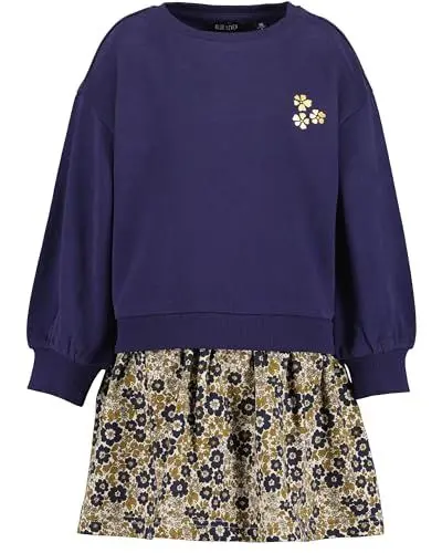 Produktbild: Blue Seven Mädchen Sweatkleid Birdy 568 - Ultramarin 122