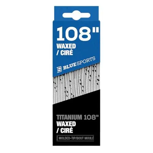Produktbild: Blue Sports Schnürsenkel für Schlittschuhe 274 cm, weiß, 108'