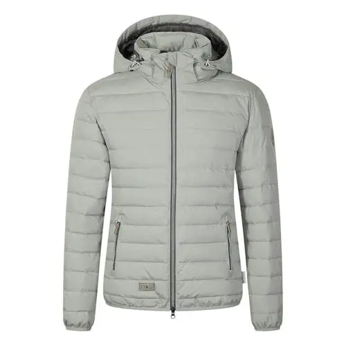 Produktbild: Blue Wave Damen Steppjacke Irina - Jacke gesteppt mit abnehmbarer Kapuze in Seagrass Größe 54