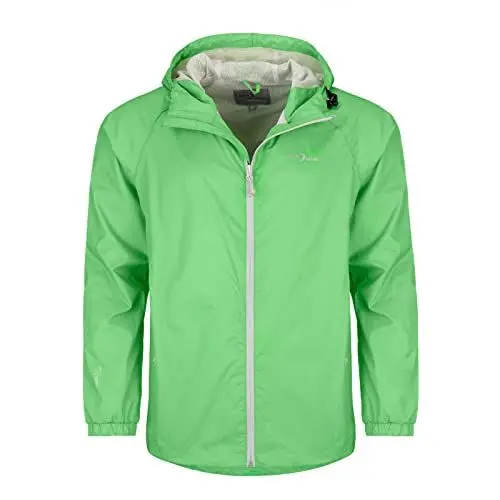 Produktbild: Blue Wave Herren Funktionsjacke Fabian - Outdoor-Jacke Regenjacke Wander- und Fahrradjacke in Grün Größe M