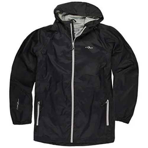 Produktbild: Blue Wave Herren Funktionsjacke Fabian - Outdoor-Jacke Regenjacke Wander- und Fahrradjacke in Schwarz Größe 3XL