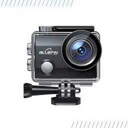 Produktbild: Bluefin C-Scape Action Kamera 4K | Full HD Video und Fotoauflösung | 1080p | 170° Fischaugenobjektiv | 30M Wasserdicht | LCD Bildschirm | WiFi Verbindung | Wiederaufladbarer Akku | Unterwasserkamera