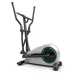 Produktbild: Bluefin Fitness CURV 2.0 Elliptical Cross Trainer | Home Gym | Exercise Step Machine | Air Walker | Compact | LCD Digital Fitness Console | Bluetooth | Smartphone App | Black & Grey Silver