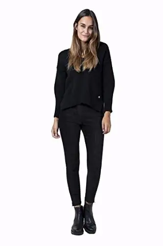 Produktbild: Blue Fire Women's Donna Skinny-Vegan Jeans, Black Suede, 30/28