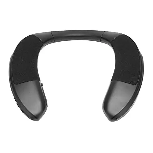 Produktbild: Bluetooth 5.0 Nackenlautsprecher, Integriertes Mikrofon mit Geräuschunterdrückung, Ergonomisches Design, 3D Surround Sound, Wireless Neckband Lautsprecher für Zuhause, Outdoor, Sport und Reisen