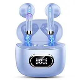 Produktbild: Bluetooth 5.3 Kopfhörer In Ear Kopfhörer Kabellos Bluetooth mit ENC Dual Mic, Kabellose Kopfhörer 42H Deep Bass Wireless Kopfhörer Noise Cancelling Earbuds, IP7 Ohrhörer, LED Anzeige