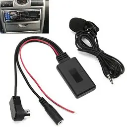Produktbild: Bluetooth Alpine CDA, Bluetooth 5.0 AUX Kabel Adapter mit Microph Freisprecheinrichtung Auto Fit für Alpine Kit ABS DC12V