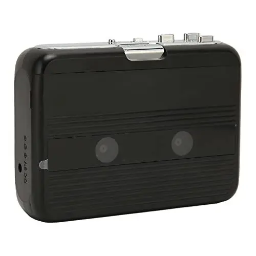 Produktbild: Bluetooth Kassettenspieler mit Kopfhörer, Stereo Retro Auto Reverse Tragbarer Drahtloser FM Kassettenspieler für Reisen, Walkman Kassettenspieler