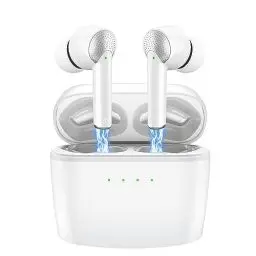 Produktbild: Bluetooth Kopfhörer, Kopfhörer Kabellos Bluetooth 5.3 In Ear Kopfhörer mit 4 ENC Mikrofon, 42 Std Spielzeit, USB-C Ladekoffer, Kabellose Kopfhörer Noise Cancelling Earbuds, IPX7 Sport Ohrhörer Joggen
