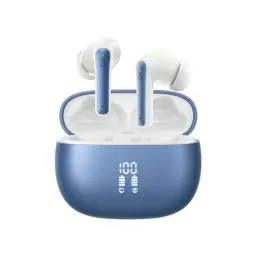 Produktbild: Bluetooth Kopfhörer, Kopfhörer Kabellos Bluetooth 5.3 mit 6 ENC Mikrofon, In Ear kopfhörer Bluetooth mit HiFi Stereo Tiefer Bass, Lärmminderung, 50Std Spielzeit, IPX8 Wasserdicht Ohrhörer LED-Anzeige