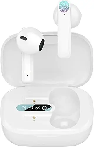 Produktbild: Bluetooth Kopfhörer in Ear AIR Prod Kopfhörer Kabellos Bluetooth 5.3 HiFi Stereoklang,IPX7 Wasserdicht Wireless Kopfhörer Touch Control,36h Spielzeit Für iPhone Android Samsung Huawei Xiaomi