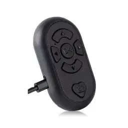 Produktbild: Bluetooths-Fernbedienungs-Scrolling-Ring für Tiktok Page Turner, Drahtlose Kamera-Auslöser-Selfie-Taste für Handy-Tablet-Remote-Clicker, Simulieren Sie die Mausbedienung (Schwarz)