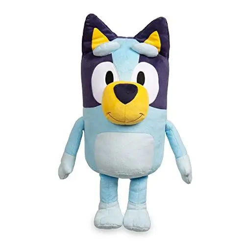 Produktbild: BlueY Jumbo Plush 40 Zentimeter Plüschtier Hund Farbe Blau, wie in der Kinderserie, weich und kuschelig, zum Umarmen und Begleiten Ihrer Kinder, Prominent (BLY05000)