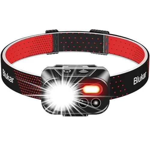 Produktbild: Blukar LED Stirnlampe Wiederaufladbar