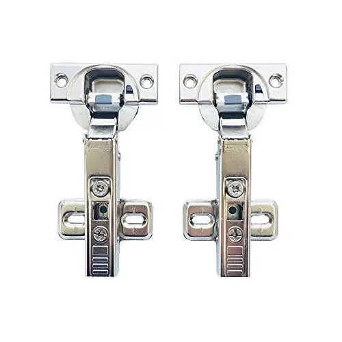 Produktbild: Blum Clip Top BLUMOTION 110 Grad Eckanschlag Standard Scharnier71MB3550 mit Soft Close Automatikscharnier Integriert Dämpfung Küchenschrank Kleiderschrank Schranktür Möbel Scharniere 2 Stück