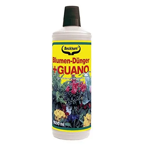 Produktbild: Blumendünger mit Guano 7+3+5, 1 L