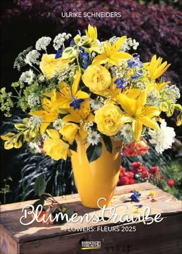 Produktbild: Blumensträuße 2025: Wandkalender mit Fotos von wunderschönen Blumenarrangements. Format 30 x 42 cm.