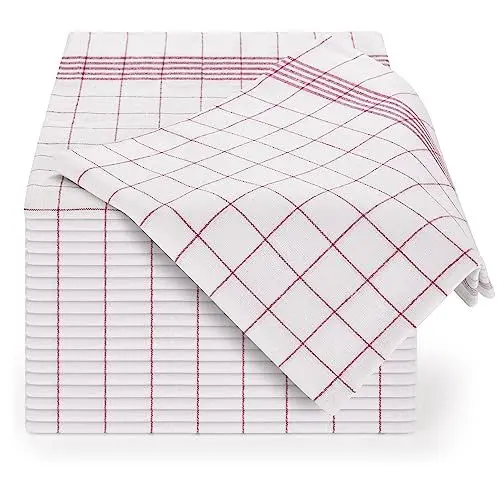 Produktbild: Blumtal Premium Geschirrtücher 20er Set 50x70cm - Küchentücher Baumwolle - Oeko-TEX zertifizierte Geschirrhandtücher - Trockentücher Baumwolle - waschbar bis 95°C - Geschirrtücher Baumwolle saugfähig