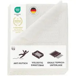 Produktbild: Blumtal Antirutschmatte 80x150 cm - Teppich Antirutschunterlage aus Vinyl - zuschneidbare Antiruschmatte für Teppich - Schubladenmatte - Anti Rutsch Teppichunterlage - Antirutschmatte Teppiche 1er Set