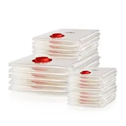 Produktbild: Blumtal Vakuum-Kompressionsbeutel - Vakuumbeutel für Kleidung - Vacuum Bags for Clothing - Staubsauger-Vakuumierbeutel im 20er Set (S, M, L)