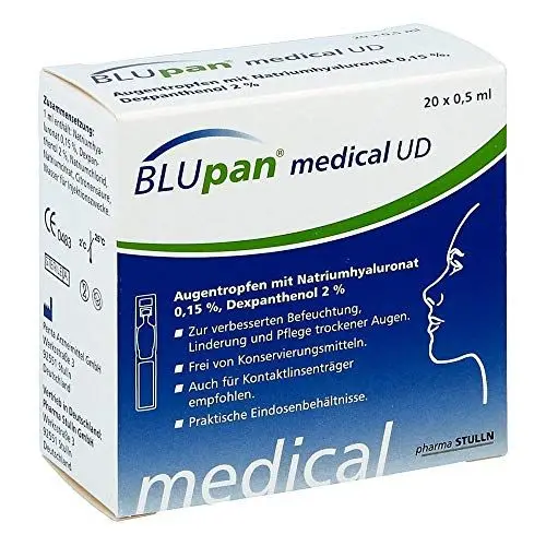 Produktbild: BLUPAN medical UD Augentropfen 20X0.5 ml