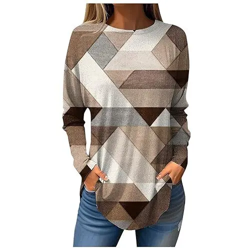 Produktbild: Blusen Für Damen Business Casual Blusenshirt Damen Süße Shirts Für Damen Mutterschaft Langarm Shirts Arbeits Shirts Für Damen Laufshirts Für Damen Laufshirts Für Damen Lehrer T Shirts Süße