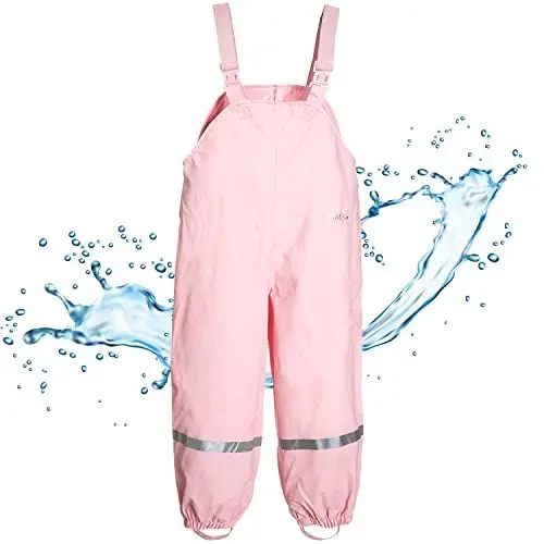 Produktbild: BMS Buddelhose Matschhose 100% wasserdicht - rosa - 122